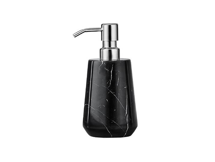 Seifenspender KLEINE WOLKE Signature , schwarz, H:17,5cm, Marmor, Dosierspender, Seifenspender