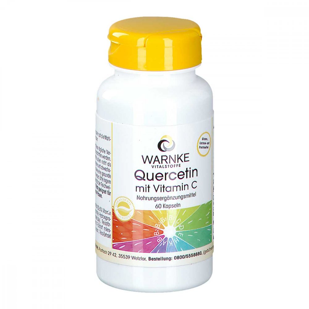 Warnke Vitalstoffe GmbH Quercetin mit Vitamin C Kapseln 12343685