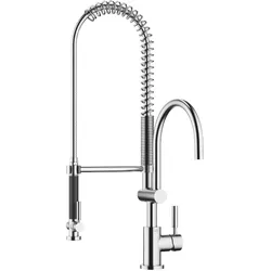 Dornbracht Einhebelmischer Profi TARA 33880888 chr gebürstet (Edelstahl-Look) 33880888-93