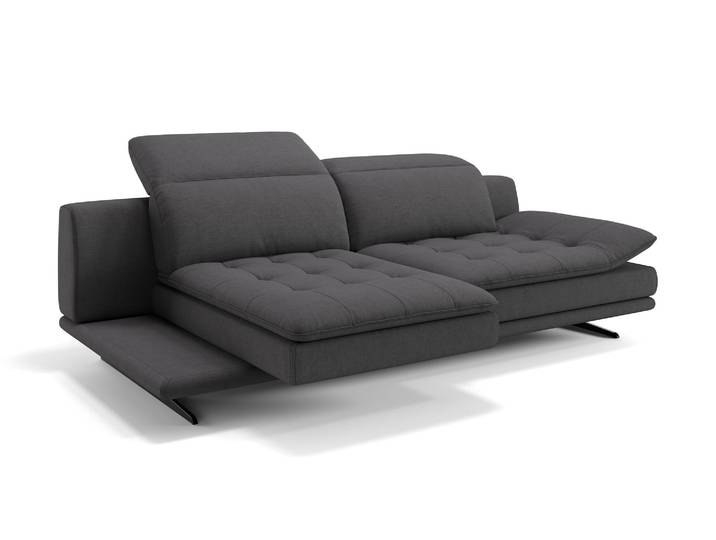 Stoff Couch NIZZA Relaxcouch Sofagarnitur