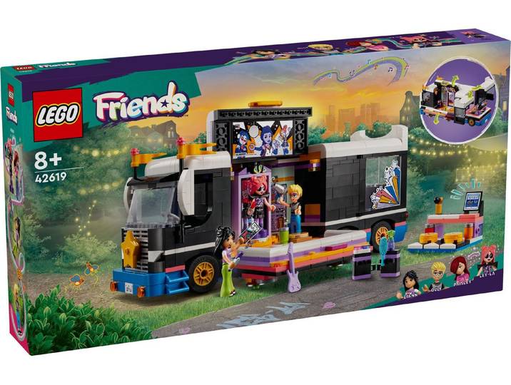 LEGO® 42619 Popstar-Tourbus Konstruktionsspielsteine