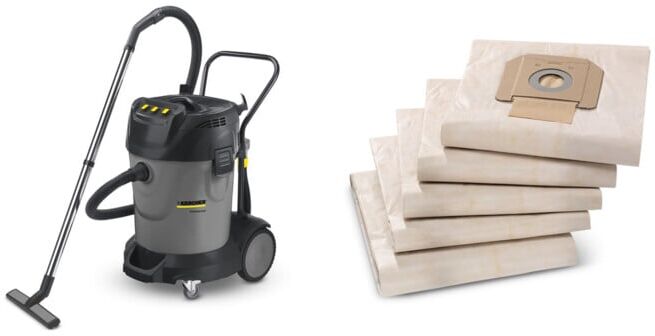 Set Kärcher Nass-Trockensauger NT 70/3 + Kärcher Papierfiltertüten 2-lagig 5 St. NT 65/2 Eco
