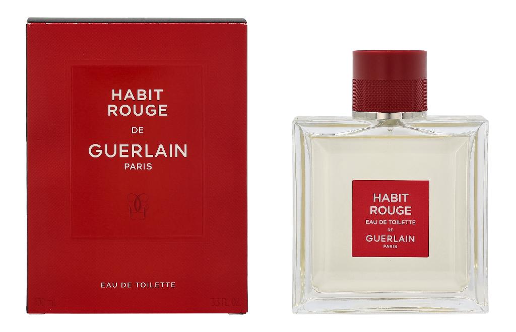 Guerlain Habit Rouge Edt Spray100 ml.