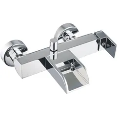 Design-Wannenfüllarmatur IDROVIA, Chrom
