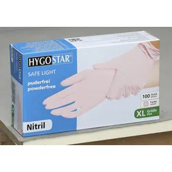 HYGOSTAR Einmalhandschuhe SAFE LIGHT XL pink