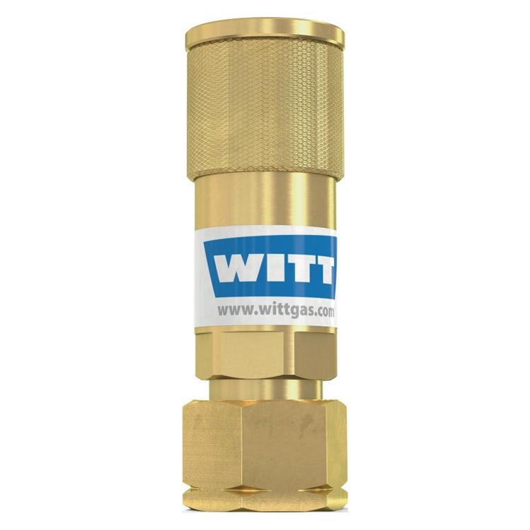 Witt Schlauchkupplung SK 100-3 Brenngas G 3/8" LH MG Körper (150.015)