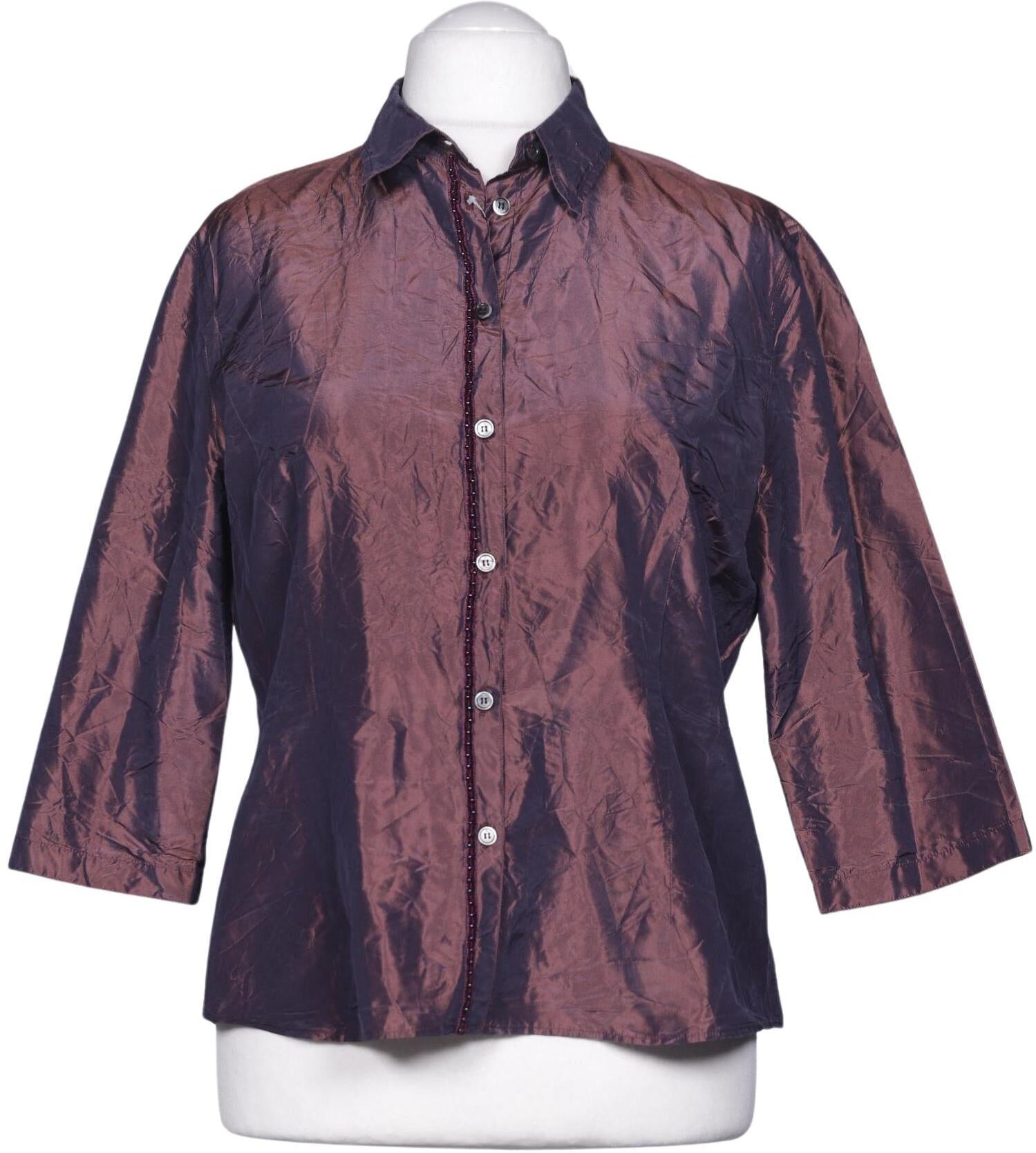 Bogner Damen Bluse, Lila, Gr. EU 44, Seide - Second Hand