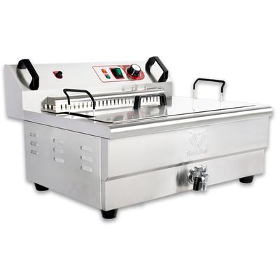 Beeketal Gastronomie Friteuse Fritteuse 230 V BWF-201P