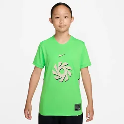 NIKE Erling Haaland Academy Dri-FIT Fußball Trainingsshirt Kinder 398 - green strike/phantom/obsidian/phantom M (137-147 cm)