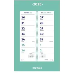 Brepols, Kalender, Wandkalender Niederländisch Blau, Weiss