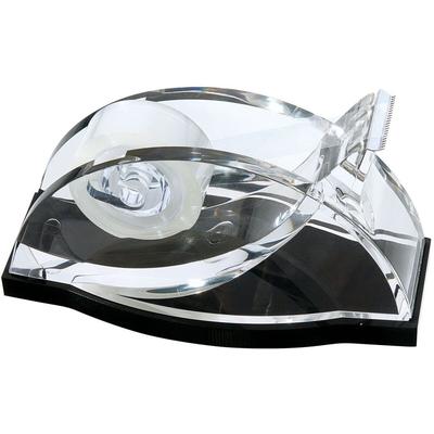 WEDO Klebebandabroller Exclusiv Acryl 33m:19mm glasklar schwarz