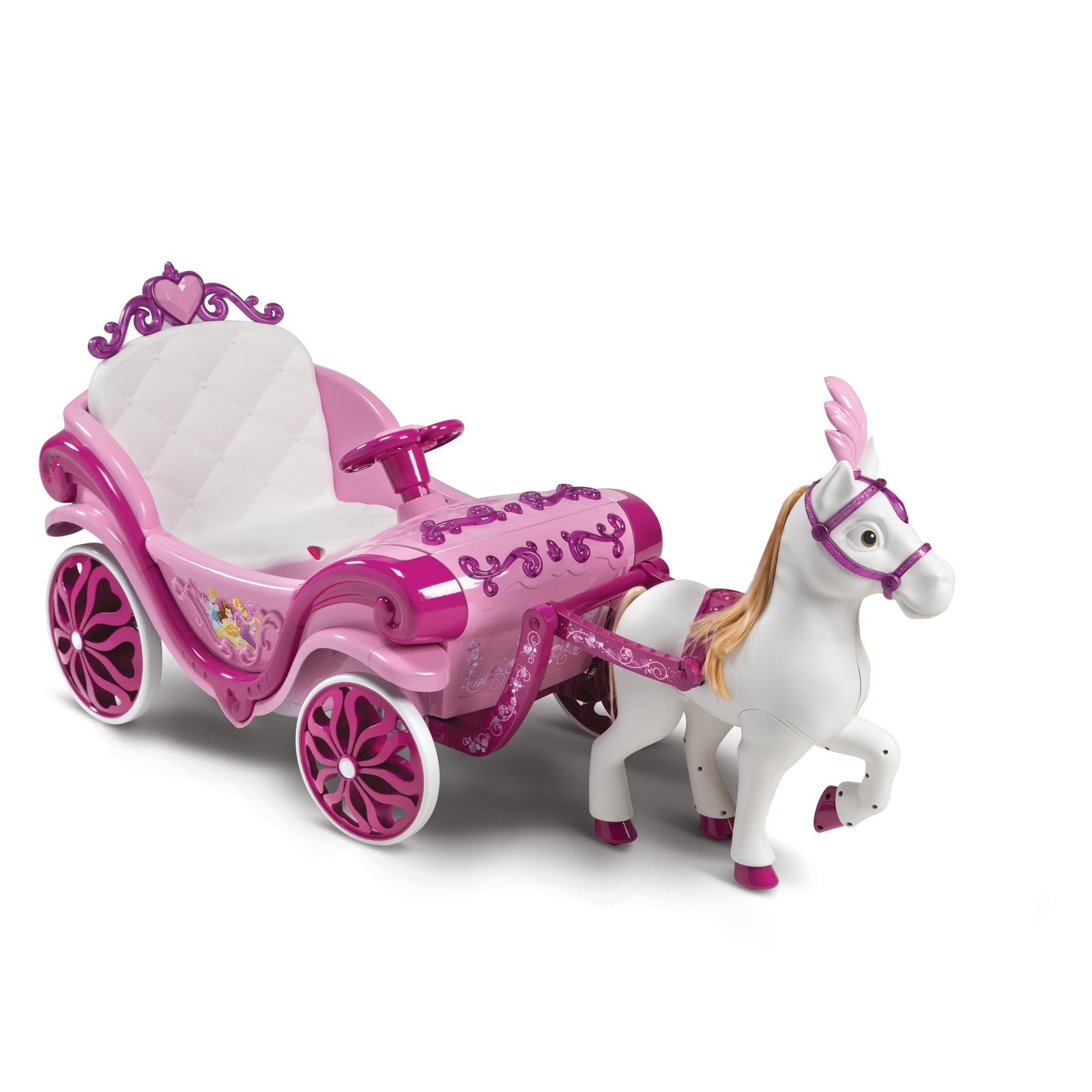 Huffy Disney Prinsessen Elektrische Poppenwagen, 7,2 Volt