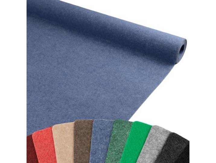 Primaflor Messeteppich Rips Malta 200x500 cm Blau