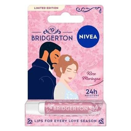 Nivea Bridgerton Edition Lip Care Balm Rose Meringue 48g (Lippenbalsam) (67267167)
