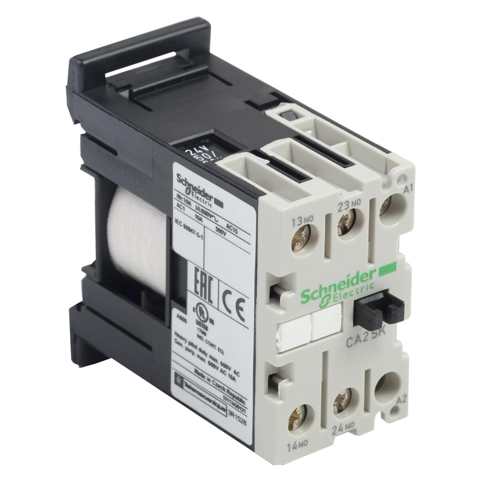 APC Schneider Electric TeSys SK control relay Leistungsrelais Schwarz (CA2SK20P7)