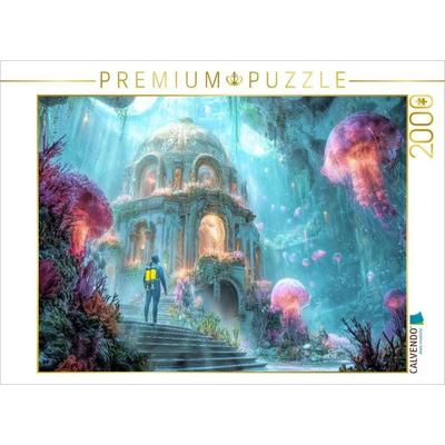 CALVENDO Puzzle Märchenhafte Schlösser | 2000 Teile Lege-Größe 90x67cm Foto-Puzzle für glückliche Stunden