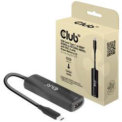 club3D USB 2.0 Adapter [1x USB-C® Stecker - 1x HDMI-Buchse] Adapter USB 3.2 Typ C - HDMI 2.1 17 cm CAC-1588