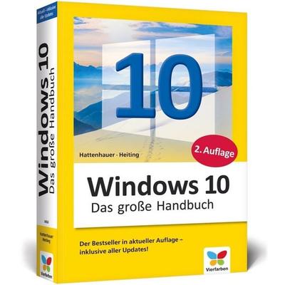 Windows 10, Paperback von Mareile Heiting,Rainer Hattenhauer, Vierfarben