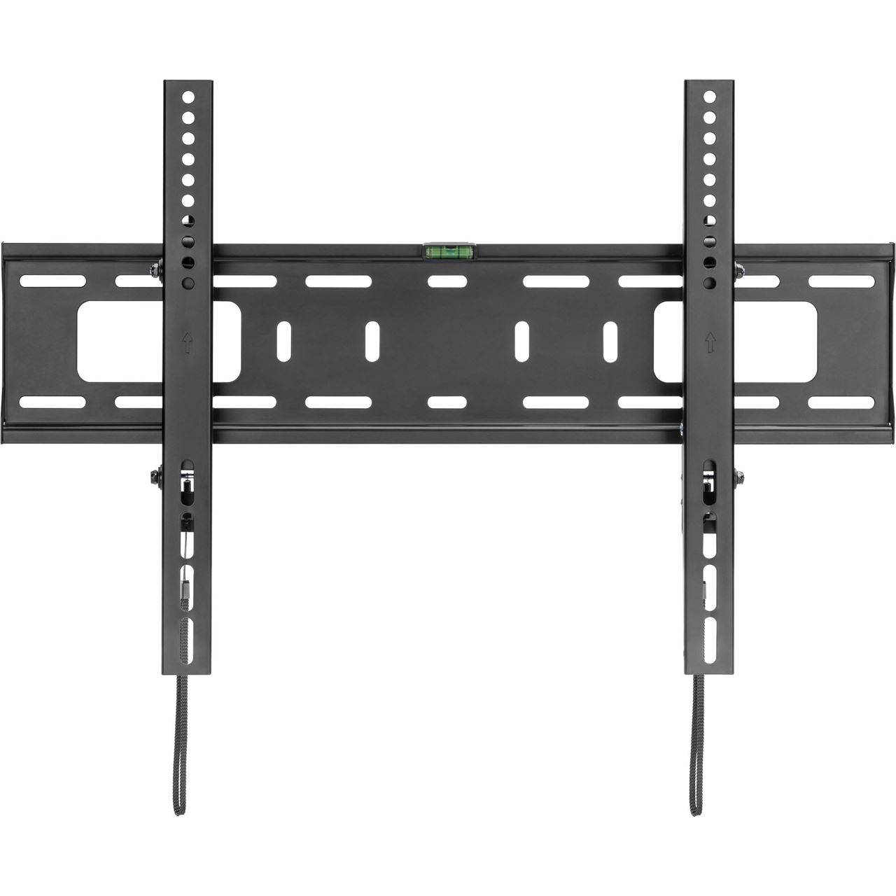 InLine Schwerlast-TV-Wandhalterung, neigbar, für Flach-TV (37-80"), max. 75kg, schwarz