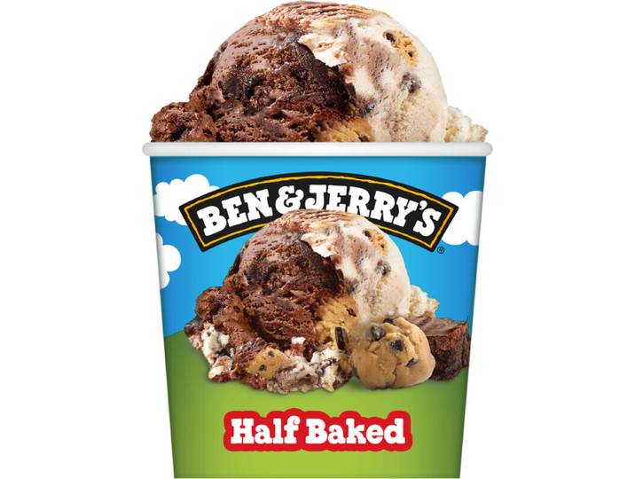 Ben &amp; Jerry's Half Baked IJs - 465 ml
