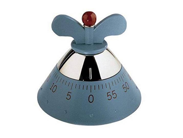 Alessi A09 - Minuteur de Cuisine Design en Résine Thermoplastique\, Bleu