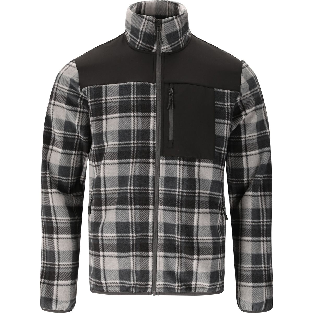Whistler Astrali M Checked Fleece Jacket turbulence (1028) 5XL W261246-1028-5XL