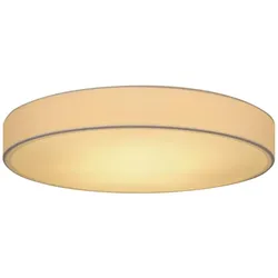 DECKENLEUCHT LED 12W 3000K Stoffschirm Modern Rund Ø30CM