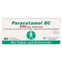 PARACETAMOL BC 500 mg Tabletten 10 St