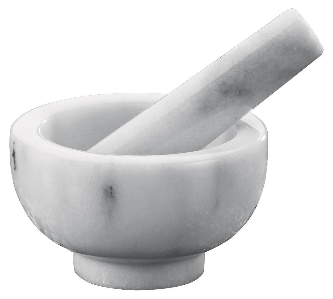Dripio Marmeren vijzel met stamper, 11 cm