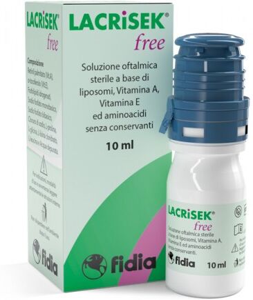 FIDIA FARMACEUTICI SpA Lacrisek Free - Soluzione Oftalmica 10ml