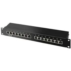 Shiverpeaks --cat 6 Patchpanel, geschirmt, 16 Ports (BS75064), Server Zubehör
