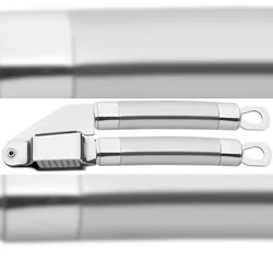 CS KOCHSYSTEME, EXQUISITE Knoblauchpresse Edelstahl 20,5 cm 1 Stück auf Hängekarte