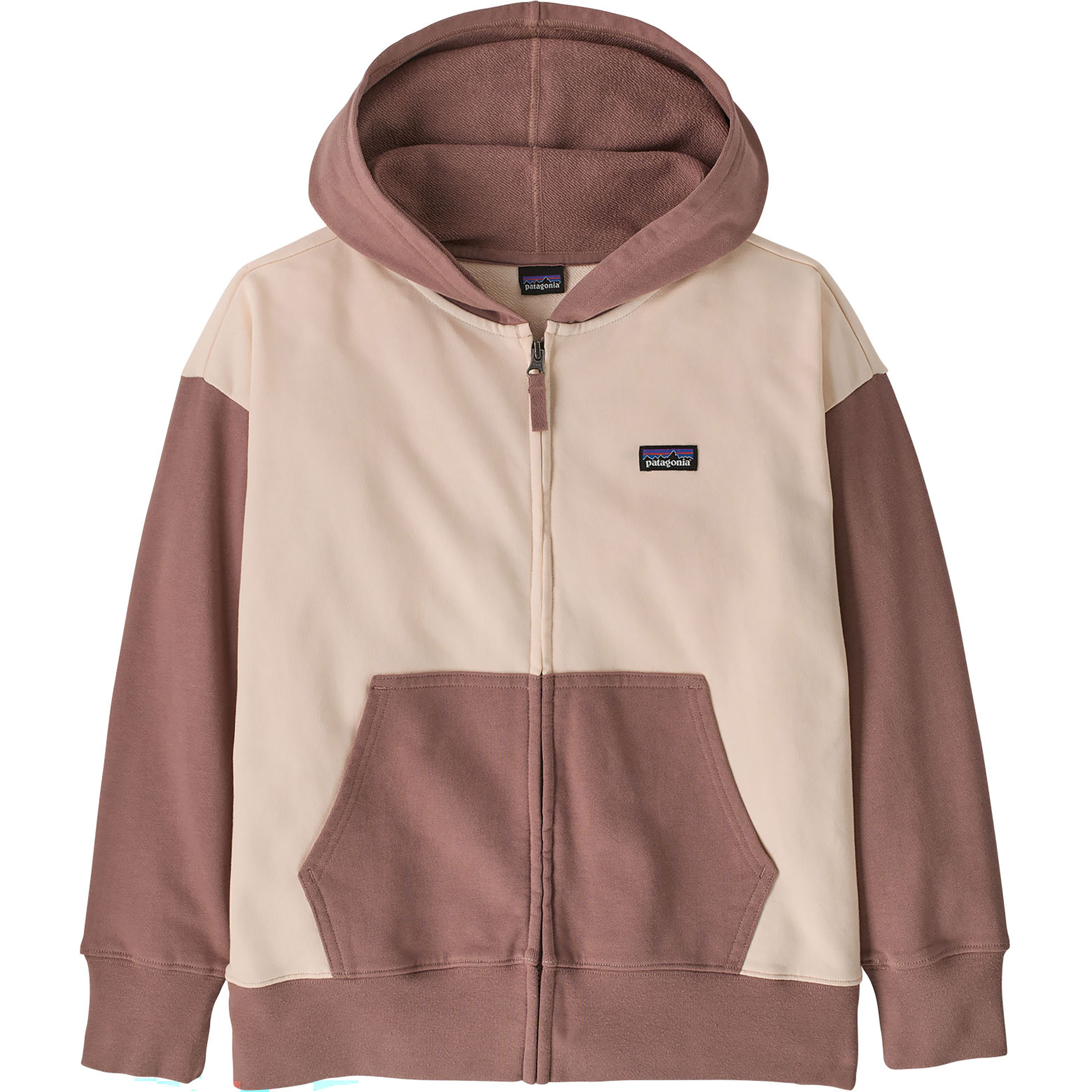 Patagonia K's Kinder Freizeitjacke, Parkas beige Größe 140 Lifestyle Elastisch