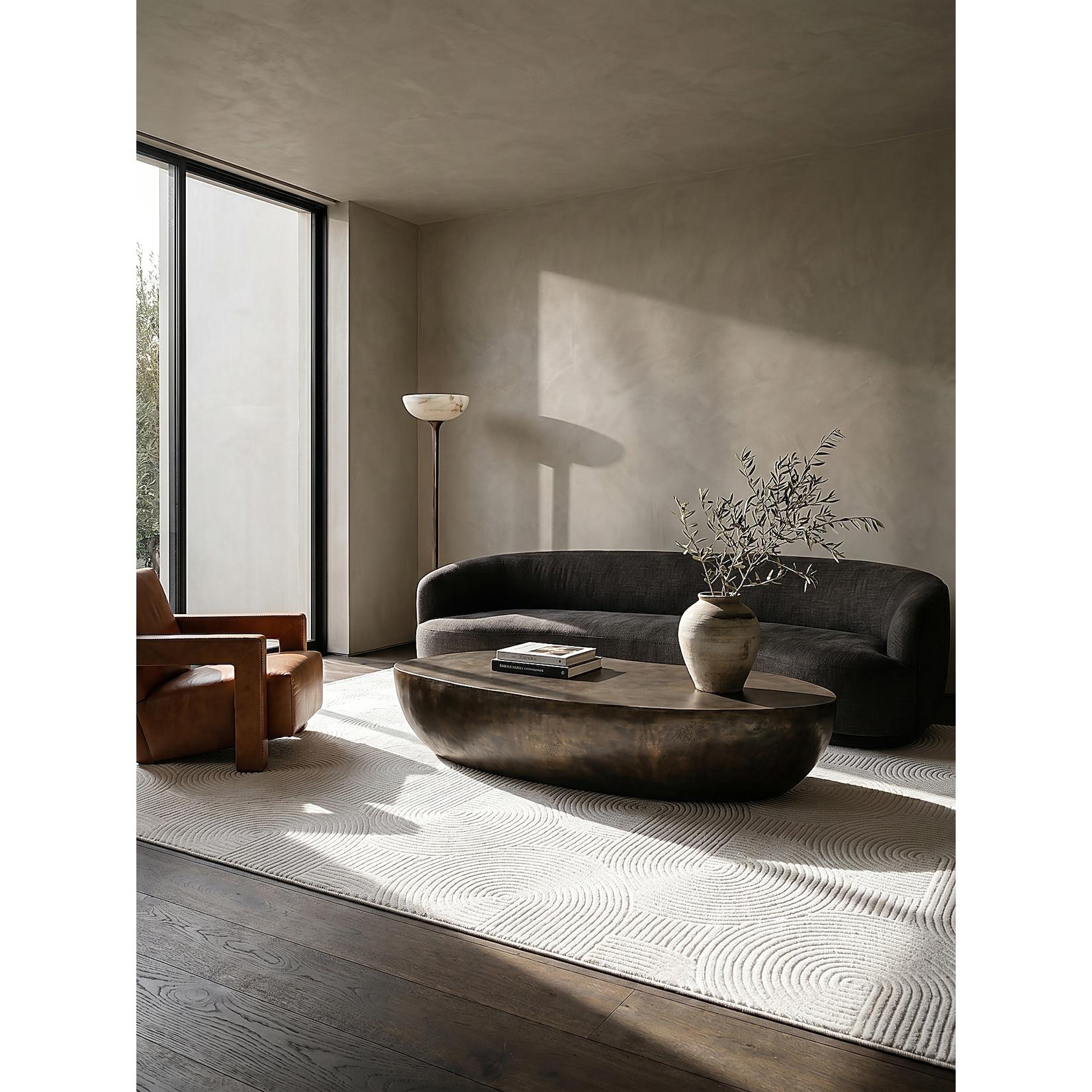 Teppich Kurzflor Weiß 200x280 cm - DALAR Kadima Design