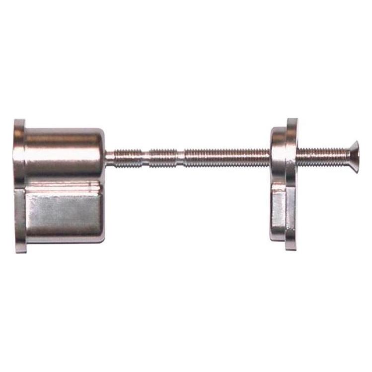 Schlegel Blindzylinder-Set Türdicken 35-110 mm Aluminium Druckguss kürzbar (Blindzylinder, Einsteckschloss, Profilzylinder) (007/6500)
