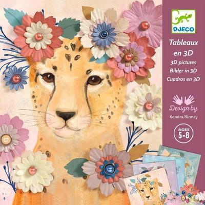 Papierkunst: Blumenkrone
