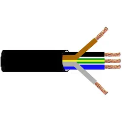 H07RN-F5G50 - Gummischlauchleitung, schwarz, Meterware