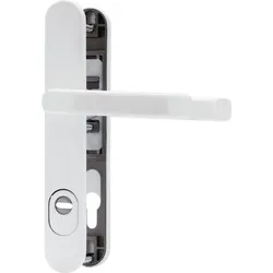 ABUS Schutzbeschlag SRG92N ZS W beidseitig Drücker