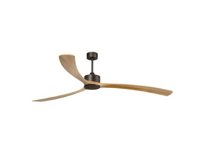 Faro KAUAI Brauner Designer-Deckenventilator mit 3 Flügeln