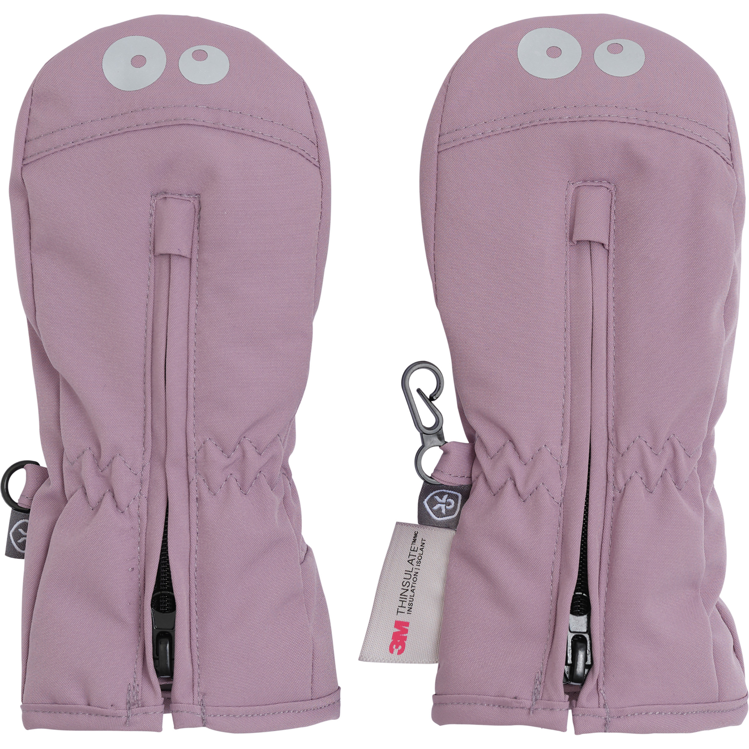 Color Kids Zipper Kinder Skihandschuhe rosa Größe 6-12 Monate Lifestyle | Skifahren Wasserdicht