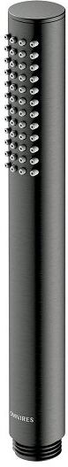 Omnires Microphone słuchawka prysznicowa 1-funkcyjna grafit szczotkowany MICROPHONEX-RGR