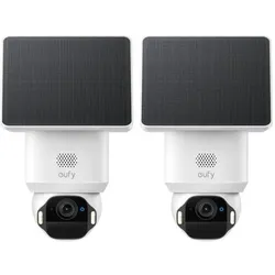 Anker eufy SoloCam E42 2-Cam Kit with (HomeBase 3 (3840 x 2160 Pixels), Netzwerkkamera, Weiss