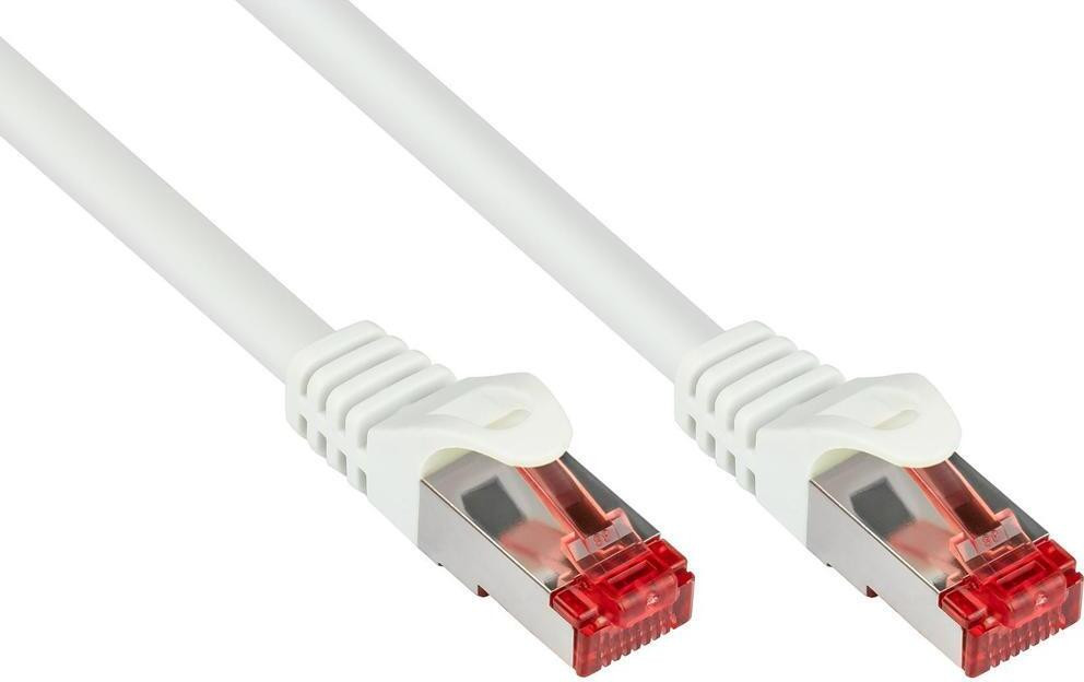ALCASA netwerkkabel CAT6 S/FTP, 2 meter, wit, 250 MHz