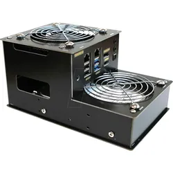 ODROID H3 CASE4 - Odroid H3 Gehäuse 4, für 2x 2,5"/1x3,5" SATA