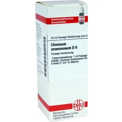 Chininum Arsen D 6 20 ML
