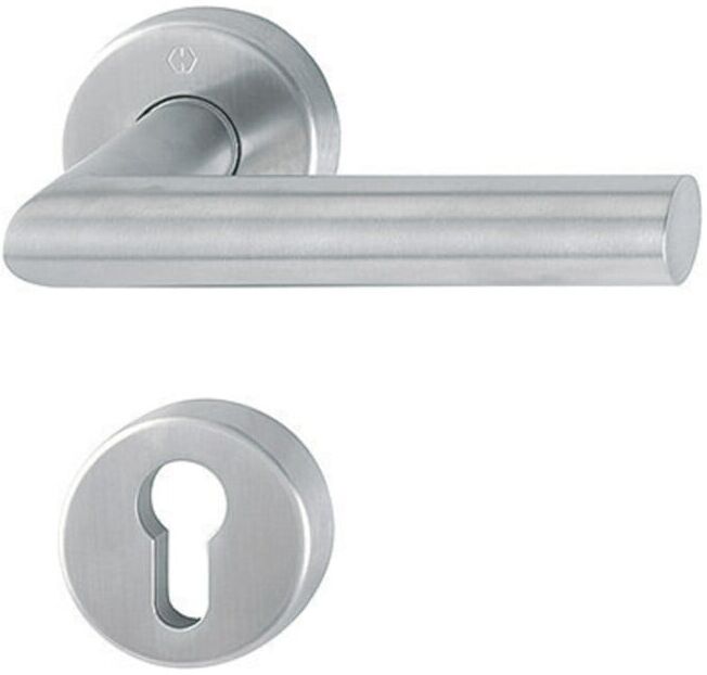 Jeu de rosettes Hoppe Ams.E1400/42H/42H/42HKVS VA F69 rd.PZ DIN L/R D/D (10719730)