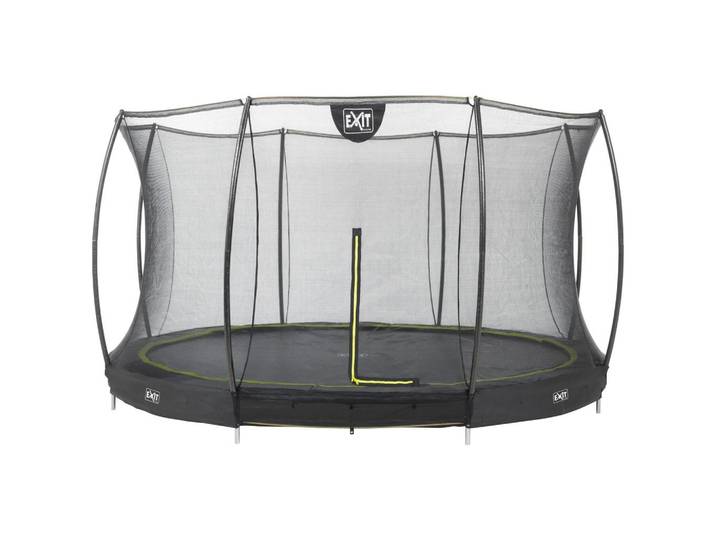 Trampolin Ø 366 cm mit Sicherheitsnetz Exit Silhouete