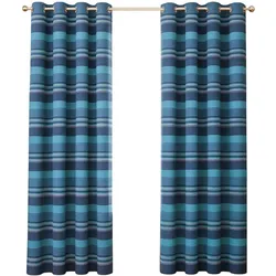 ÖSENVORHANG Morocco blickdicht 2er-Set, 167/182 cm