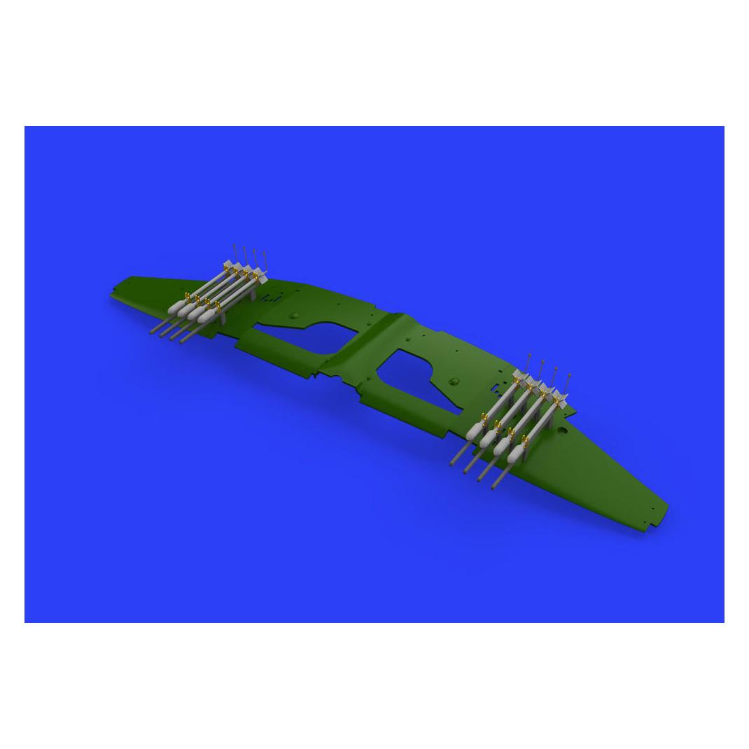 Eduard RP-3 60Ib rockets for Tempest Mk.V for (648450)