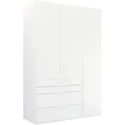 rauch ORANGE Kleiderschrank Purisma 151 x 223 cm Dekor Alpinweiß